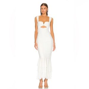 Ivory maxi gown